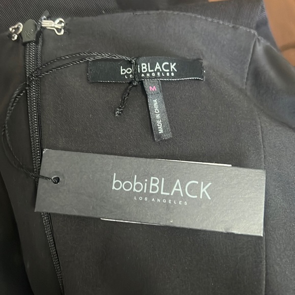 NWT bobiBLACK Los Angeles Wrap Cropped Sleeveless Jumpsuit. Size M - Picture 8 of 15